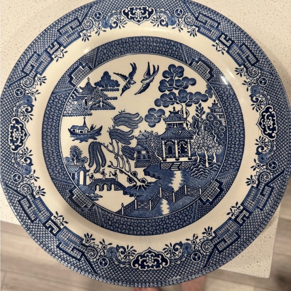 Churchill of England Other - Blue and White Porcelain Dinner Plate